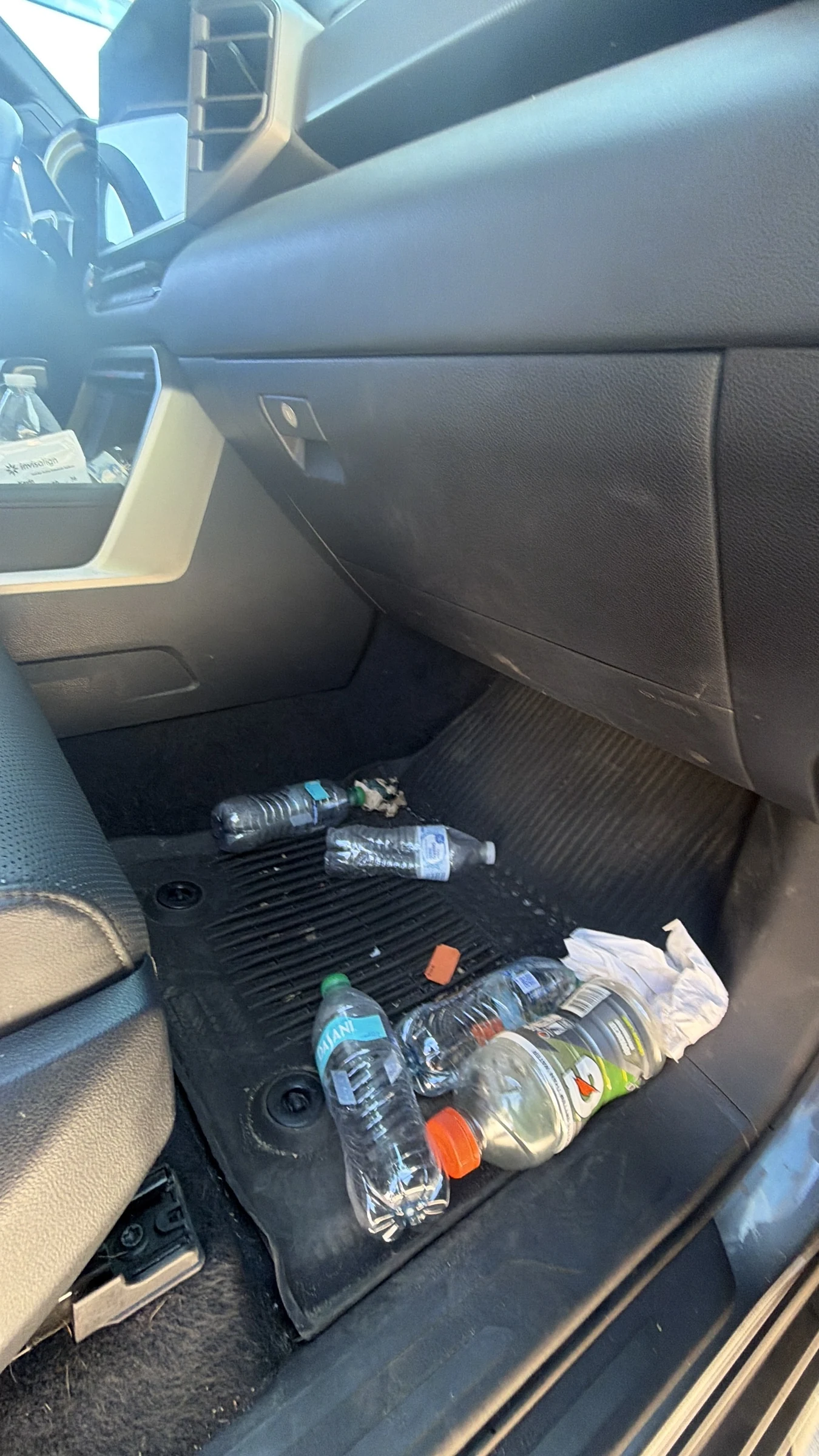 Before · Front interior